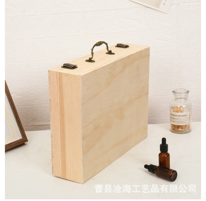 68 Slots Perfume Bottle Storage Wooden Box 68 Slots Perfume Bottle Storage Wooden Box