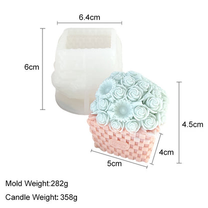 Flower Basket Cake Baking Mold 花籃造型蛋糕烘焙模具