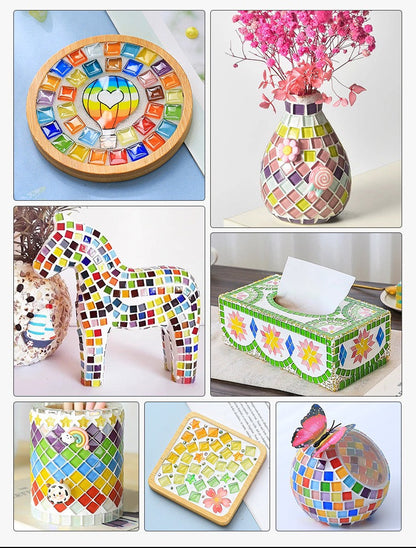 24-Color Mosaic DIY Kit 24色水晶馬賽克片DIY