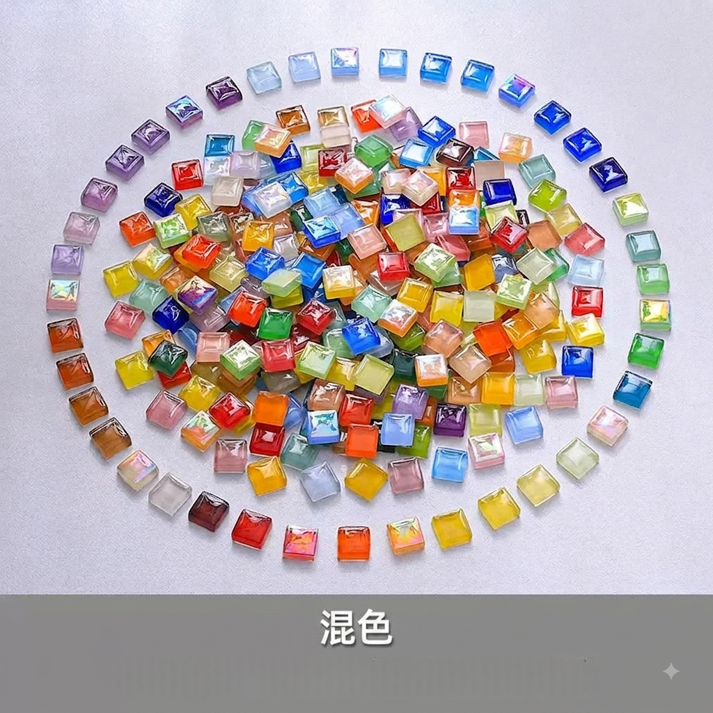 24-Color Mosaic DIY Kit 24色水晶馬賽克片DIY
