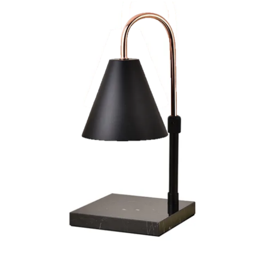 Candle Lamp Black (Adjustable) 黑色大理石面蠟燭燈 (可調高度)