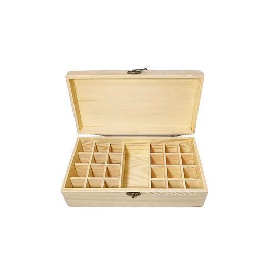 25 Slots Perfume Bottle Storage Wooden Box 25格香水瓶收納木盒