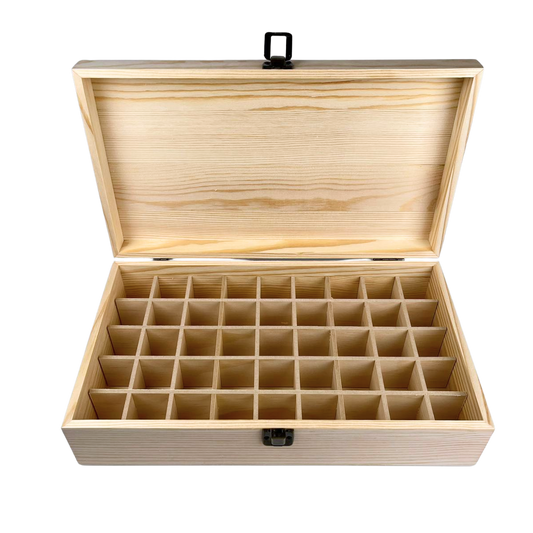 45 Slots Oil Bottle Storage Wooden Box 45格精油瓶收納木盒