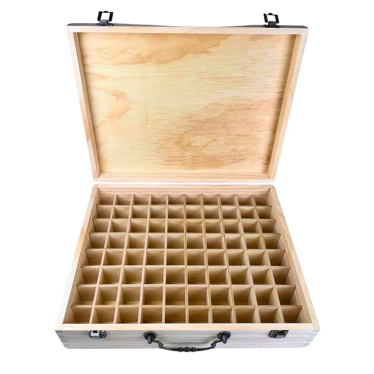 68 Slots Perfume Bottle Storage Wooden Box 68 Slots Perfume Bottle Storage Wooden Box