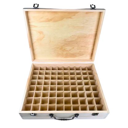 68 Slots Perfume Bottle Storage Wooden Box 68 Slots Perfume Bottle Storage Wooden Box