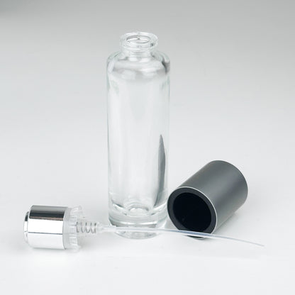 15ml Glass Perfume Bottle 壓蓋式玻璃香水瓶 (銀蓋)
