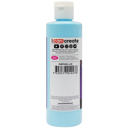 Mont Marte Pouring Acrylic Paint 240ml - Light Blue