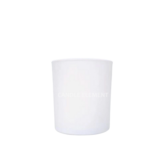 200ml White Glass Tumbler 白色玻璃杯