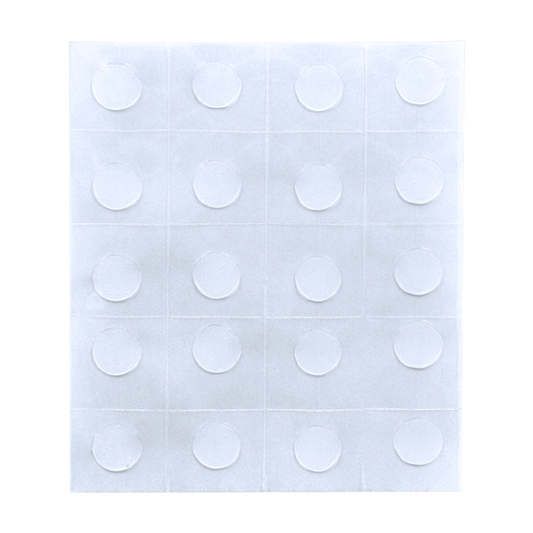 Glue Dots (Sheet) 蠟芯膠點(透明) - NEW