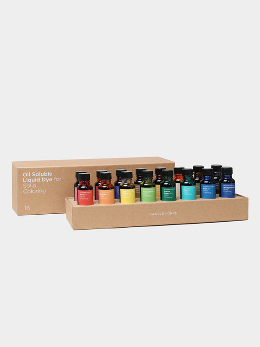 CW - Liquid Dye (Oil Soluble) 油性液體顏料 20ml x 16色