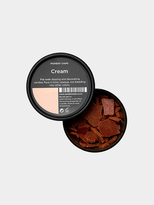 CW - Cream Pigment Chips 奶油顏料片 #A02
