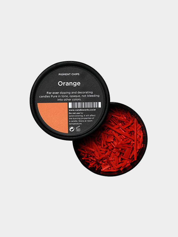 CW - Orange Pigment Chips 橙顏料片 #A05