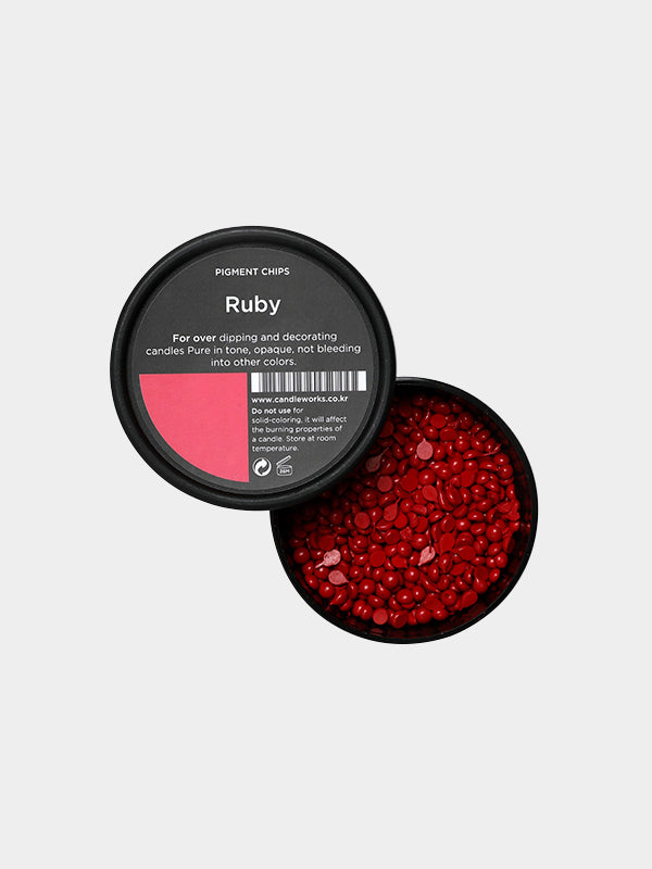 CW - Ruby Pigment Chips 紅寶石顏料片 #B04