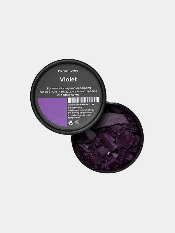 CW - Violet Pigment Chips 紫顏料片 #A09