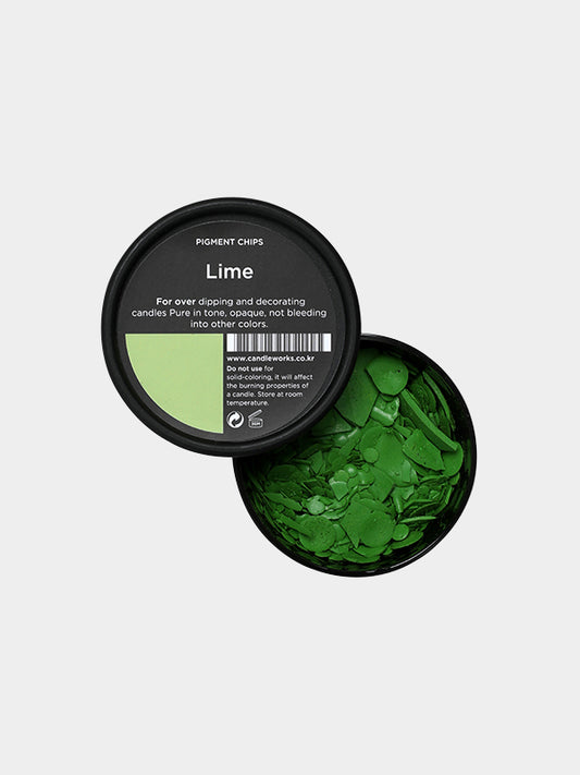 CW - Lime Pigment Chips 青檸顏料片 #B09