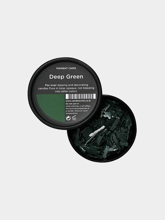 CW - Deep Green Pigment Chips 深綠顏料片 #B10