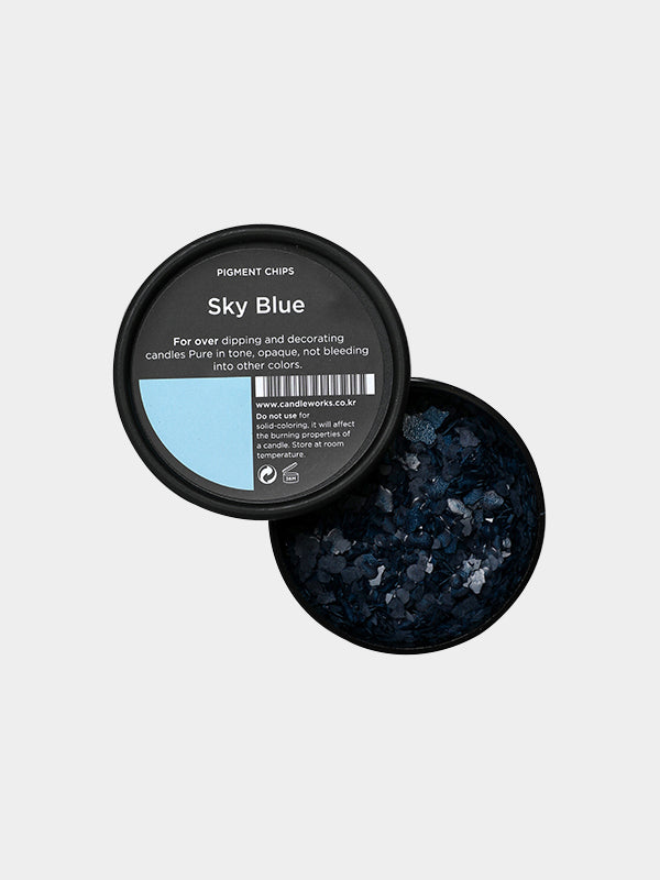 CW - Sky Blue Pigment Chips 天藍顏料片 #B07