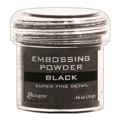 Ranger - Embossing Powder - Black 黑色凸粉/浮雕粉
