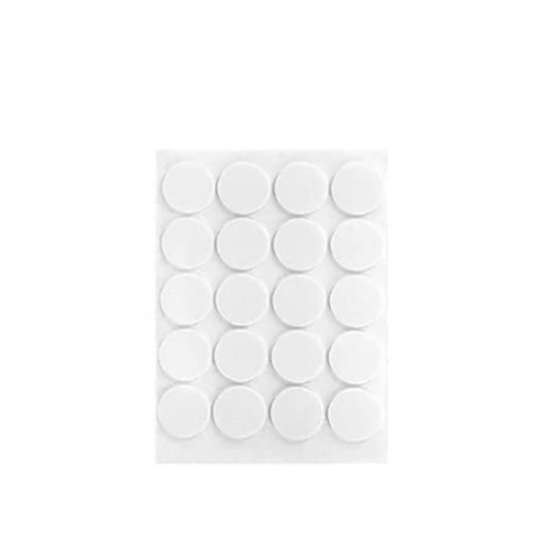 White Glue Dots for Wick 白色蠟芯貼紙