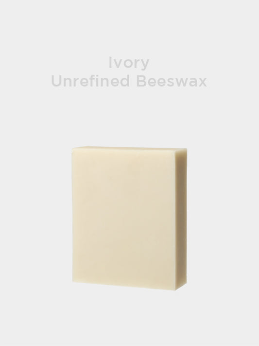 CW -  Ivory Unrefined Beeswax 象牙色未精製蜂蠟  500g