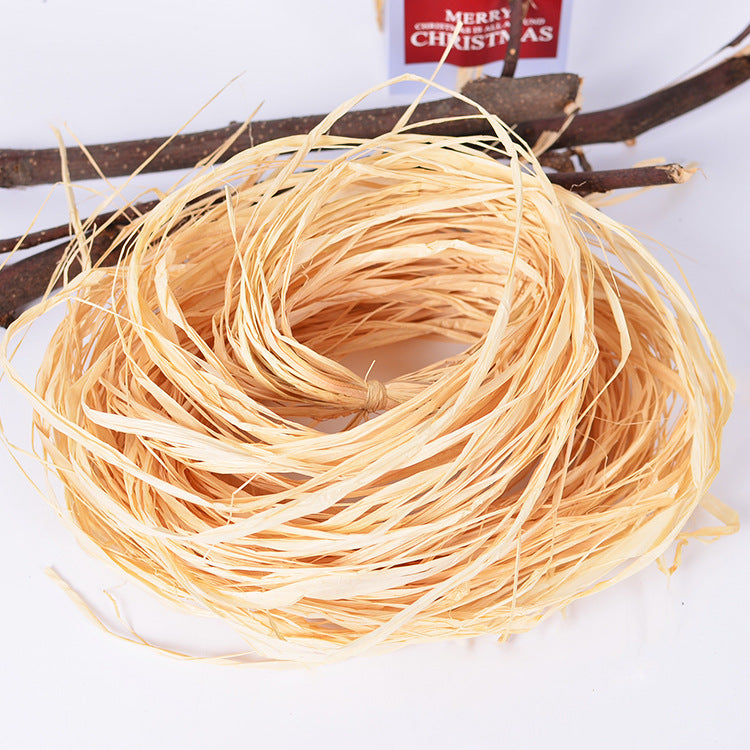 Natural Raffia Rope 天然拉菲草繩 – Candle Element