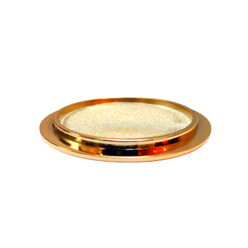 7.2cm Zinc Lid - Gold 鋅合金杯蓋 - 金