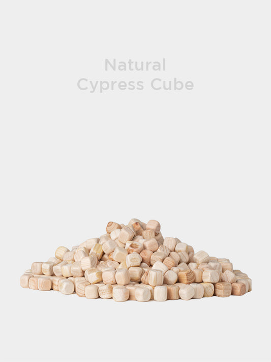 CW -  Natural Cypress Cube 柏木立方粒