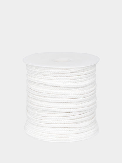 CW - White Cotton Wick No. 6 (Uncoated Wick) 白棉蠟芯 6號（無塗層蠟芯）