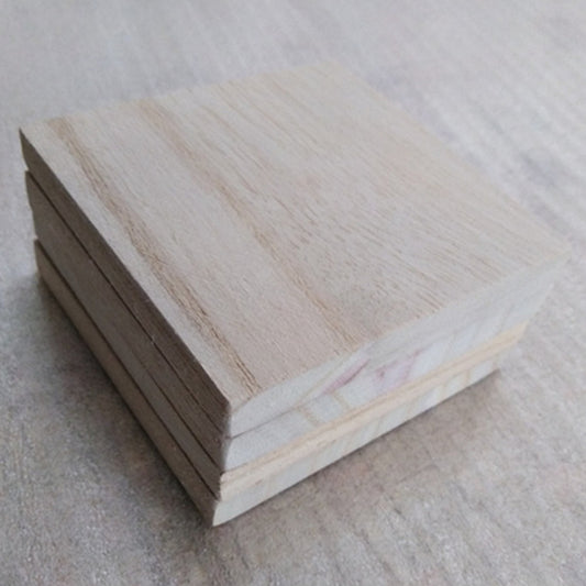 Square Wood Pieces 實木方形木片