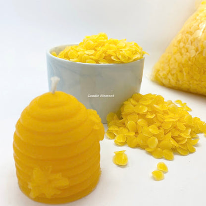 Yellow Beeswax Pellets 黃色精製蜂蠟 粒狀