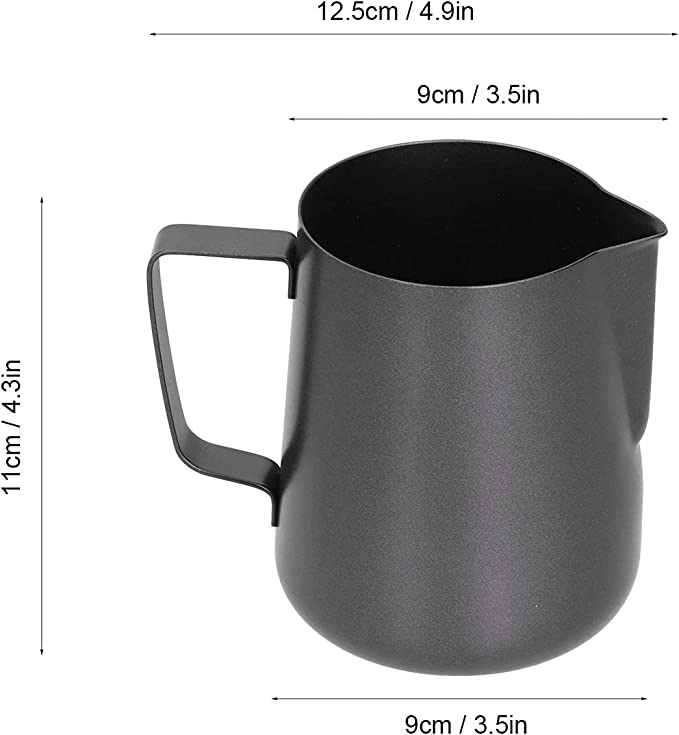 Black Stainless Steel Pitcher 黑色不銹鋼壺