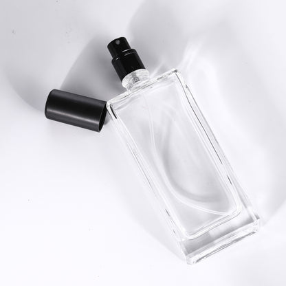 50ml Rectangle Glass Spray 長方形玻璃噴霧 (Black Lid)