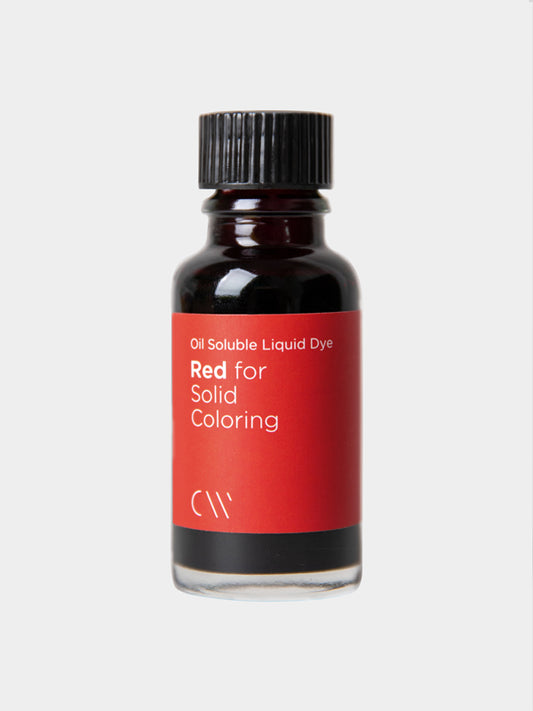 CW - Liquid Dye (Oil Soluble) 油性液體顏料 #01 Red 紅