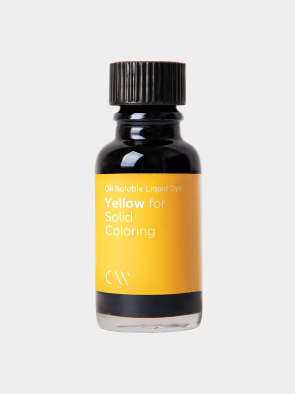 CW - Liquid Dye (Oil Soluble) 油性液體顏料 #03 Yellow 黃