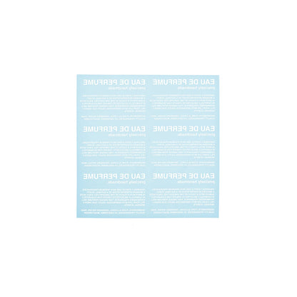 Sticker 貼紙 [ST-CW13] - White Eau de Perfume Transfer Sticker 白色淡香水轉印紙