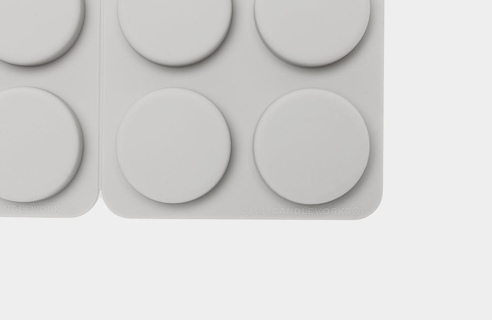 CW - Mini Half Macaron Silicone Mold 迷你半馬卡龍矽膠模具
