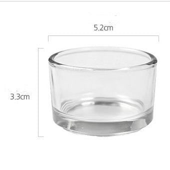 35ml Tealight Glass 小圓茶蠟玻璃杯
