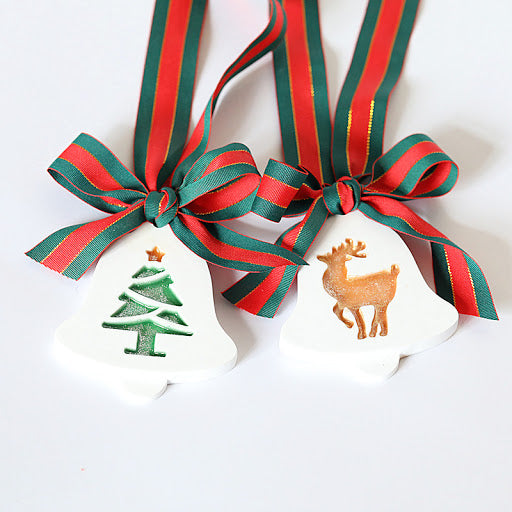 Reindeer & Christmas Tree Pendant Mould  麋鹿&聖誕樹掛牌模具