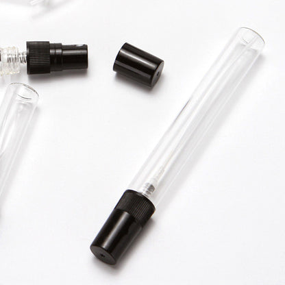 10ml Glass Spray 玻璃噴瓶 (Black / Transparent lid)