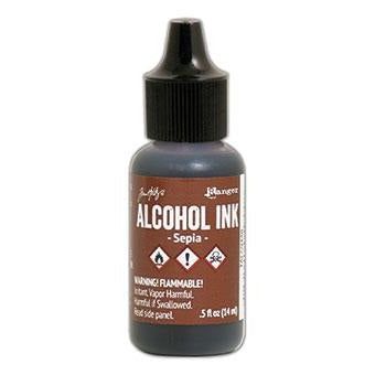 Tim Holtz® Alcohol Ink Sepia 酒精染料 棕褐色