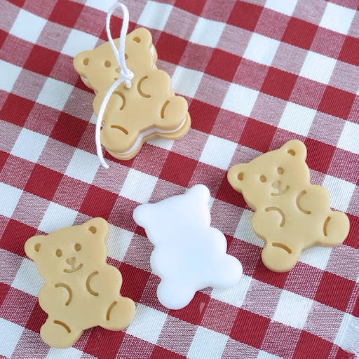 Three Bear Biscuits mold 小熊夾心餅乾三連模具
