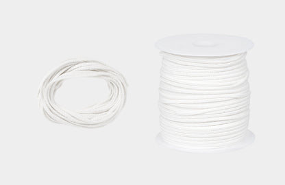 CW - White Cotton Wick No. 4 (Uncoated Wick) 白棉蠟芯 4號（無塗層蠟芯）