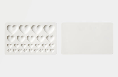 CW - Mini Heart Deco Mold (25-cavities) 迷你心形裝飾模具（25孔）
