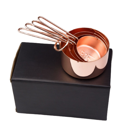 4pcs Rose Gold Stainless Steel Spoon 四件套玫瑰金不銹鋼湯匙