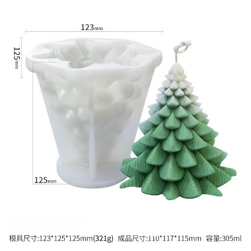 Large Christmas Tree Mold No.2 大聖誕樹模具 - 薄款整件/厚款兩組件