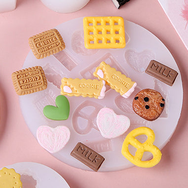Various Shapes Biscuit Mold 各種造型餅乾模具 - 12 Cavities