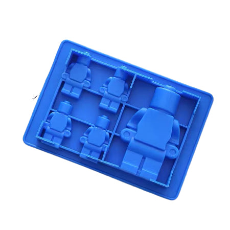 Lego Mini figures Mold  樂高人仔模具 - Blue 藍色