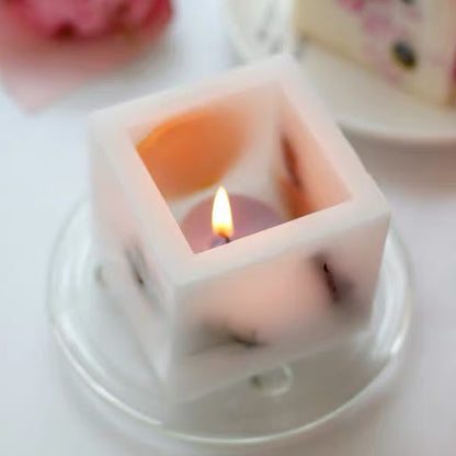 Square Candle Holder Mold 方形蠟燭台模具